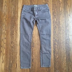 Free people taupe low rise beige jeans pants 26